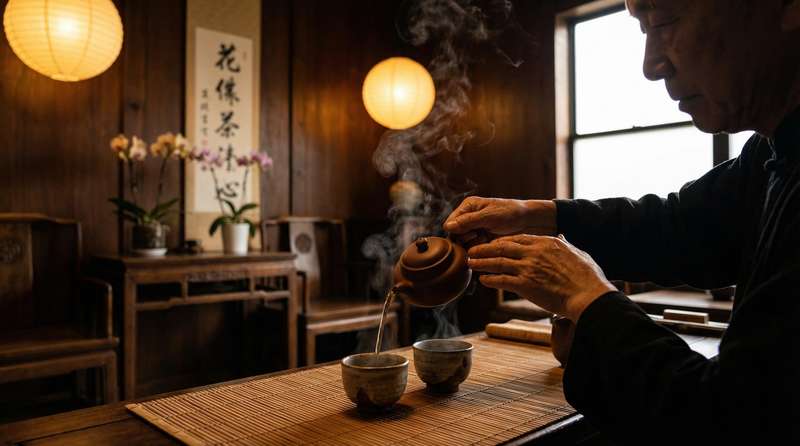 抖音揭秘文化视频-茶道